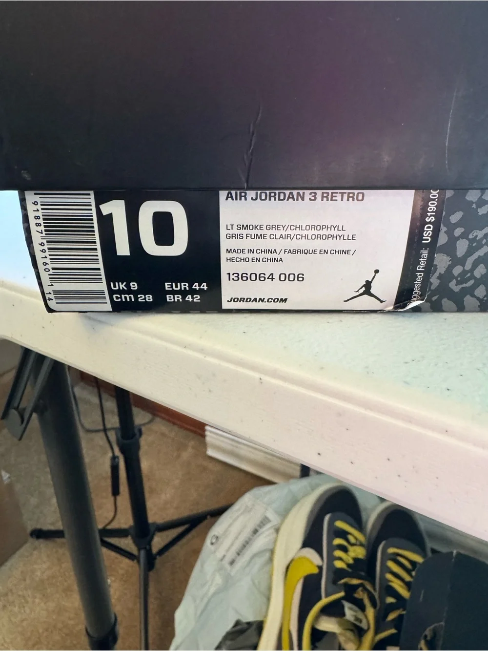 Jordan 3 Retro Chlorophyll